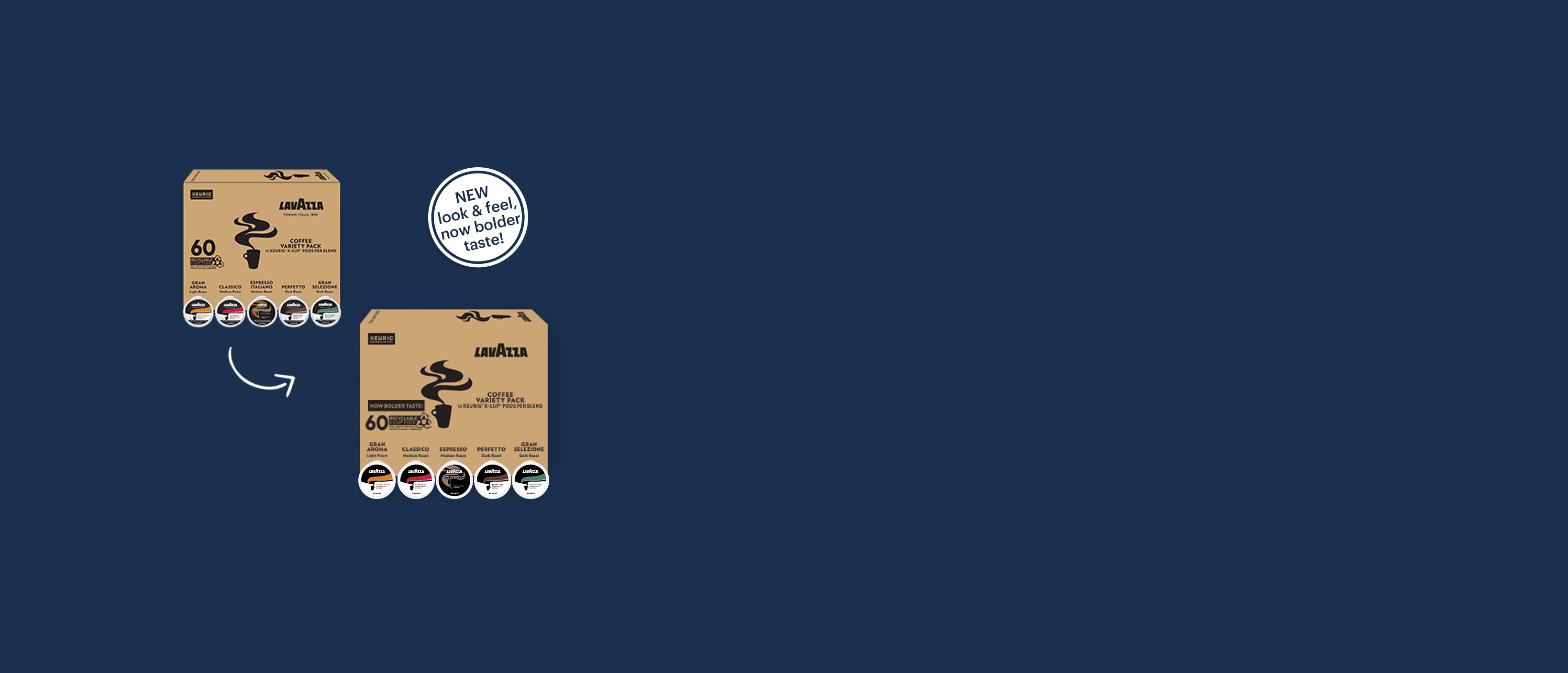 Coffee Pods Variety Pack Keurig KCup® Lavazza